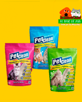 ARENA PET CLEAN AGLUTINANTE VARIEDADES