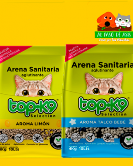 ARENA TOPK9 AGLUTINANTE 4KG VARIEDADES