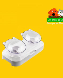 PLATO DOBLE ORTOPEDICO PARA MASCOTAS